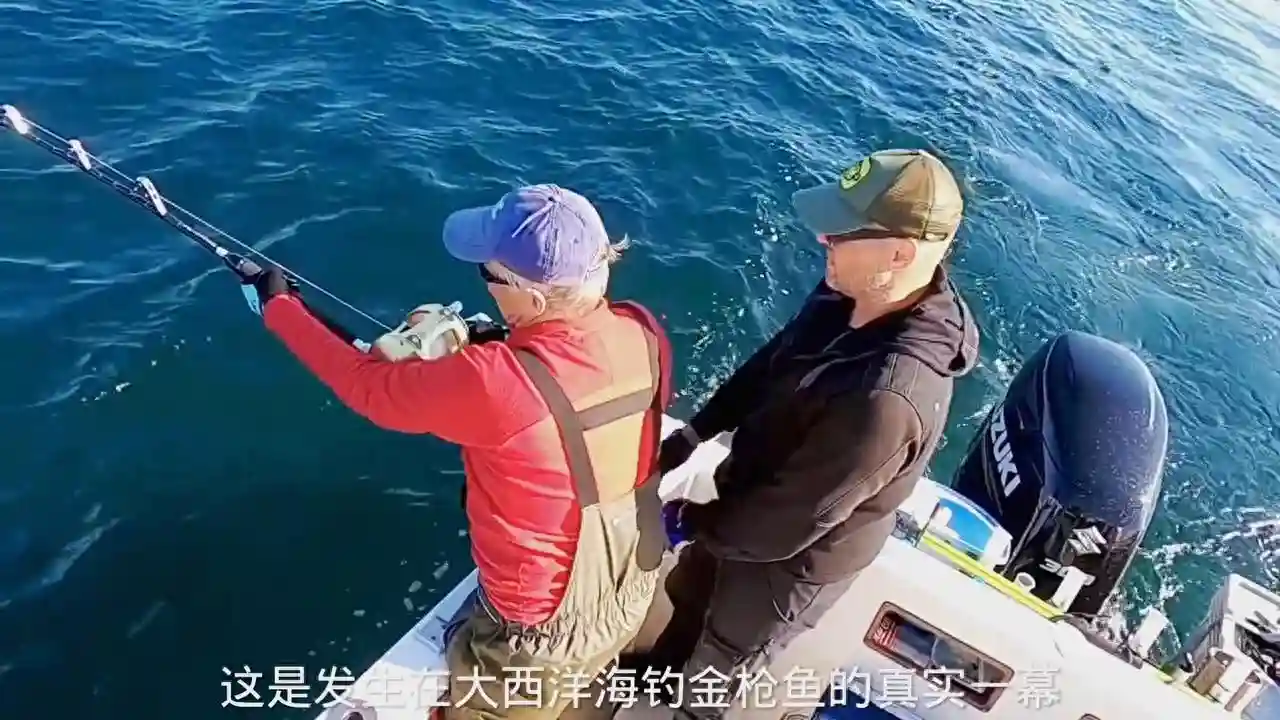 海钓巨型金枪鱼，太过瘾了#钓鱼