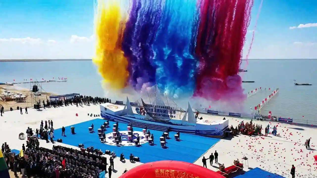 最大单网出鱼量约15万斤 2024大庆连环湖开湖季正式启动