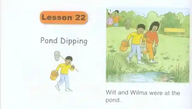 2级绘本（A）Lesson 22：在婴儿车里捞鱼
